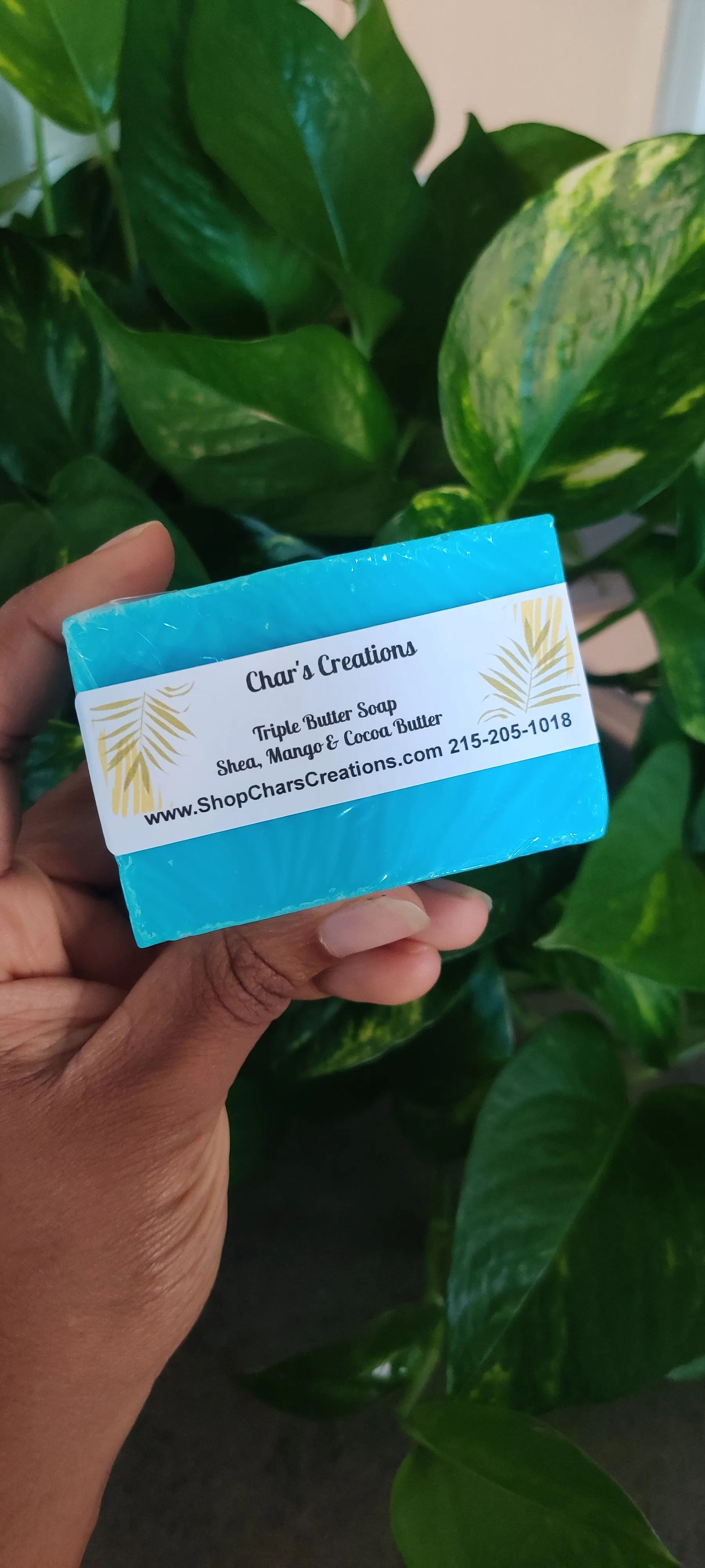 Mango butter, Shea butter, and Cocoa butter- Triple Butter Soap
