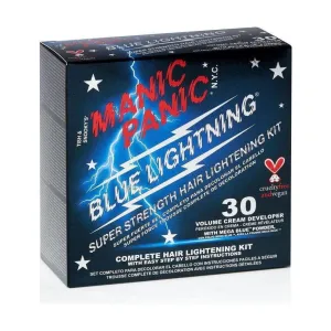 Manic Panic Blue Lightening Bleach Kit - 30 Volume With Mega Blue Powder