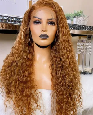 Marina - Curly Frontal Wig