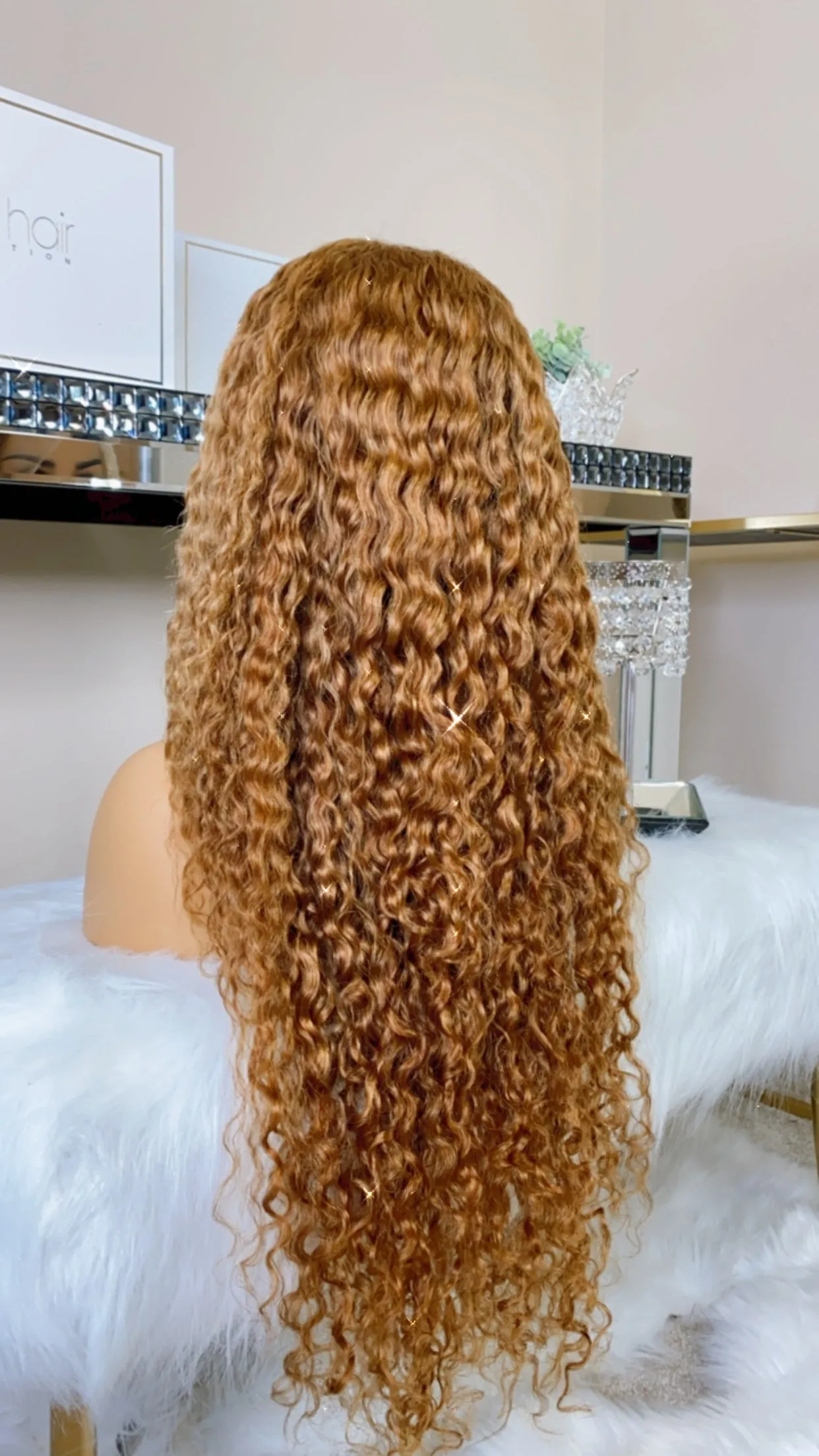 Marina - Curly Frontal Wig