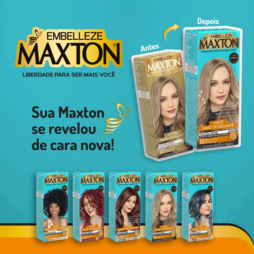 Maxton Hair Dye You Plated More Glamorous Blond Gray Gray Super Intense Kit