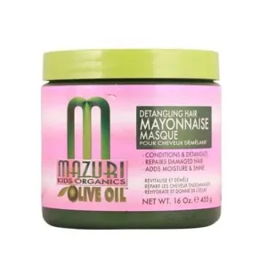 Mazuri - Masque Démêlant à l'Huile d'Olive  Pour Enfants "Detangling Hair Mask Kids"  - 455g