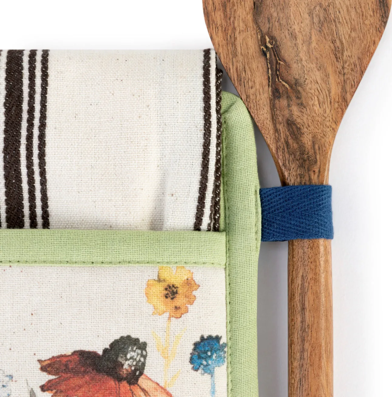 Meadow Flowers Hot Pad Towel w/Spatula