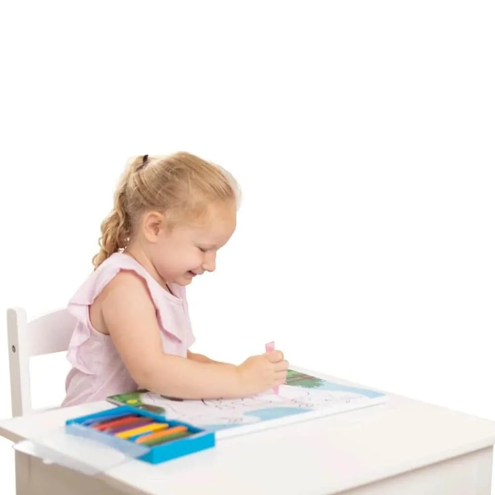 Melissa & Doug Farm Dot-to-Dot Colouring Pad