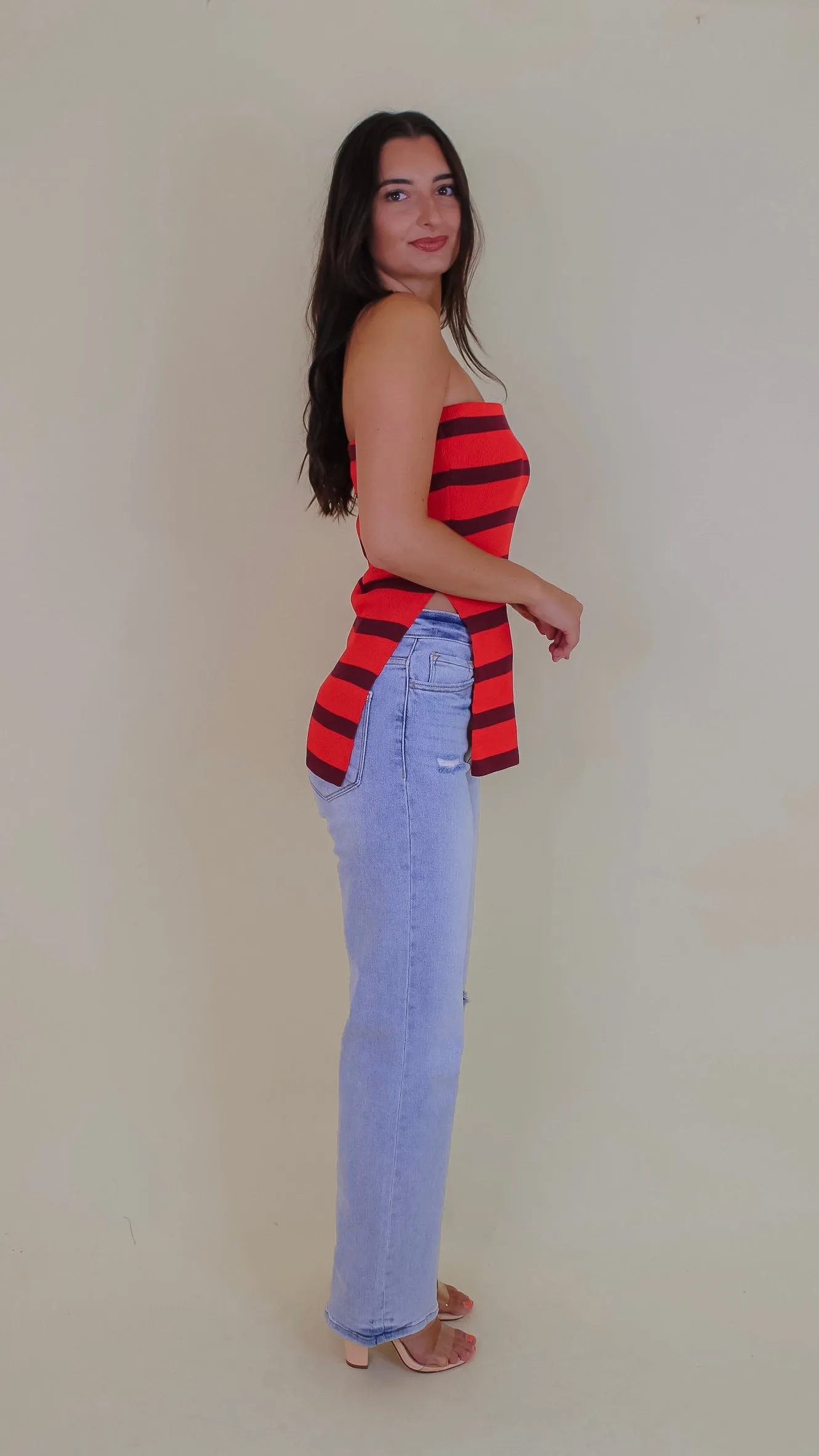 Melody Striped Tube Top