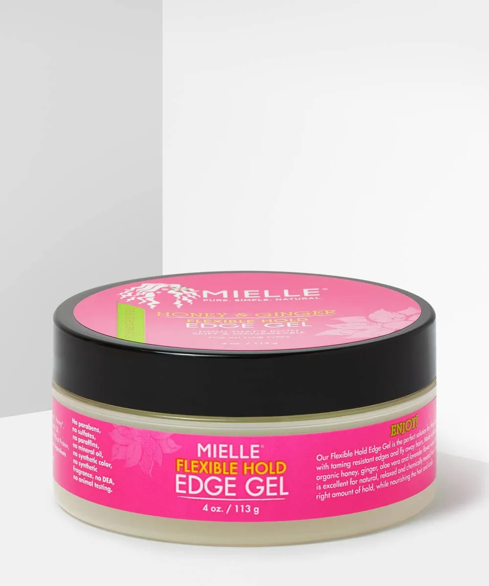Mielle Organics -  - Edge Gel - Gel coiffant Honey & Ginger "Flexible hold" - 113 ml