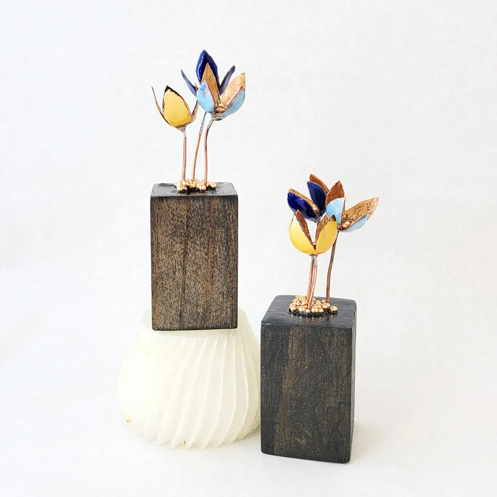 Mini Bouquet - Found Wood