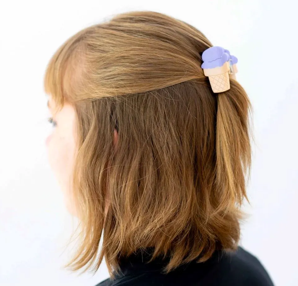 Mini Ice Cream Hair Claw