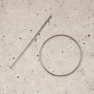 Mini Orbital Brass Hair Pin from Favor