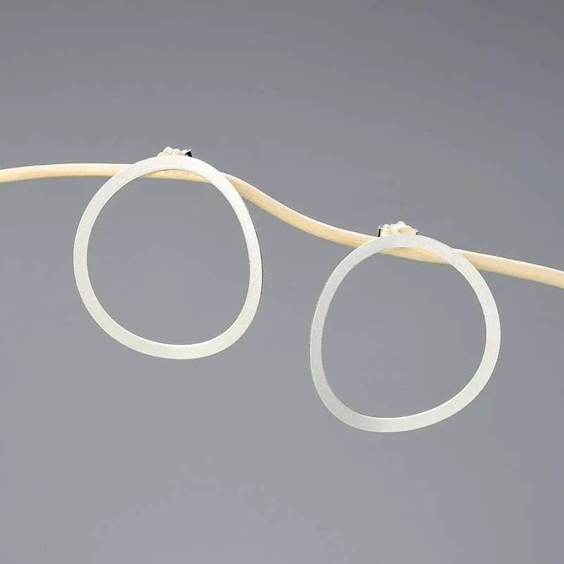 Minimalism Hoop Dangle Earrings