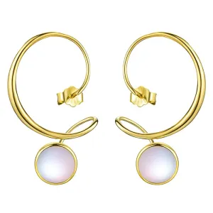 Moonstone Dangle Earrings