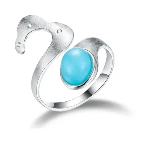 Natural Stone Vintage Ring