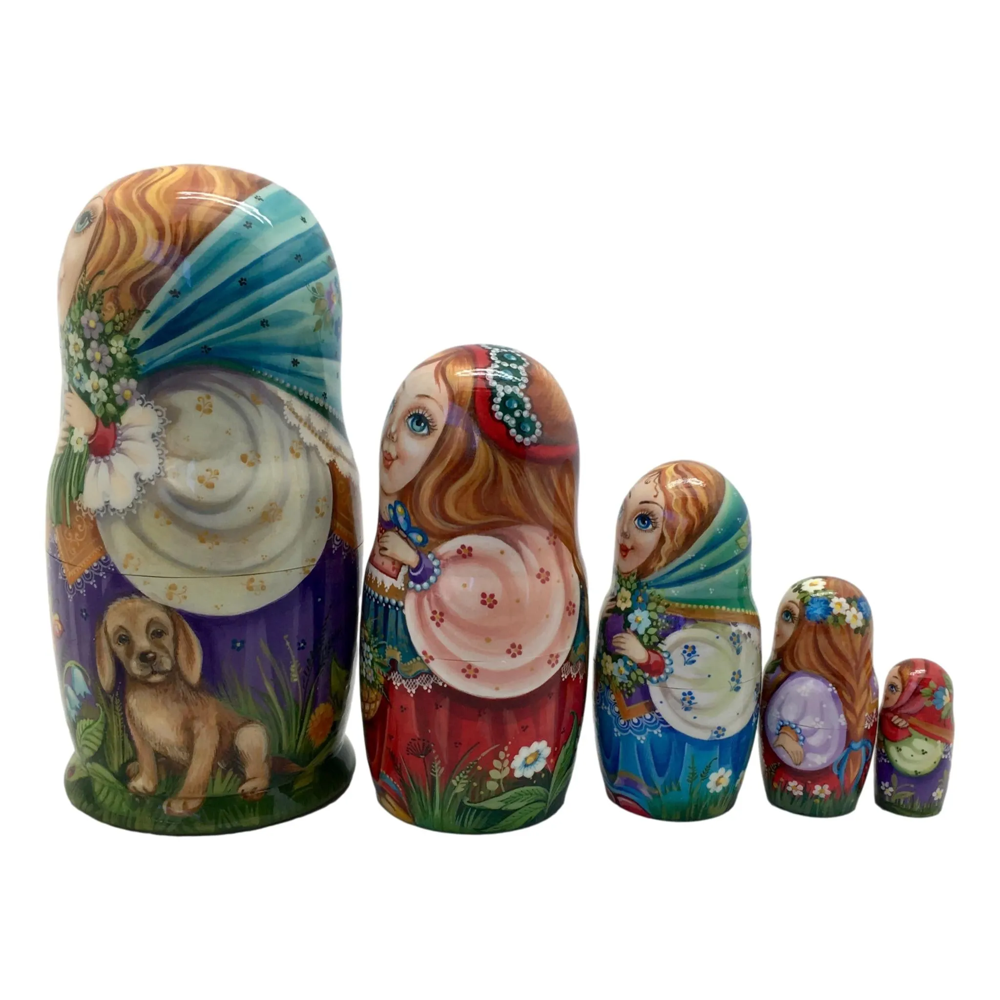 Nesting Dolls Russian Beauty