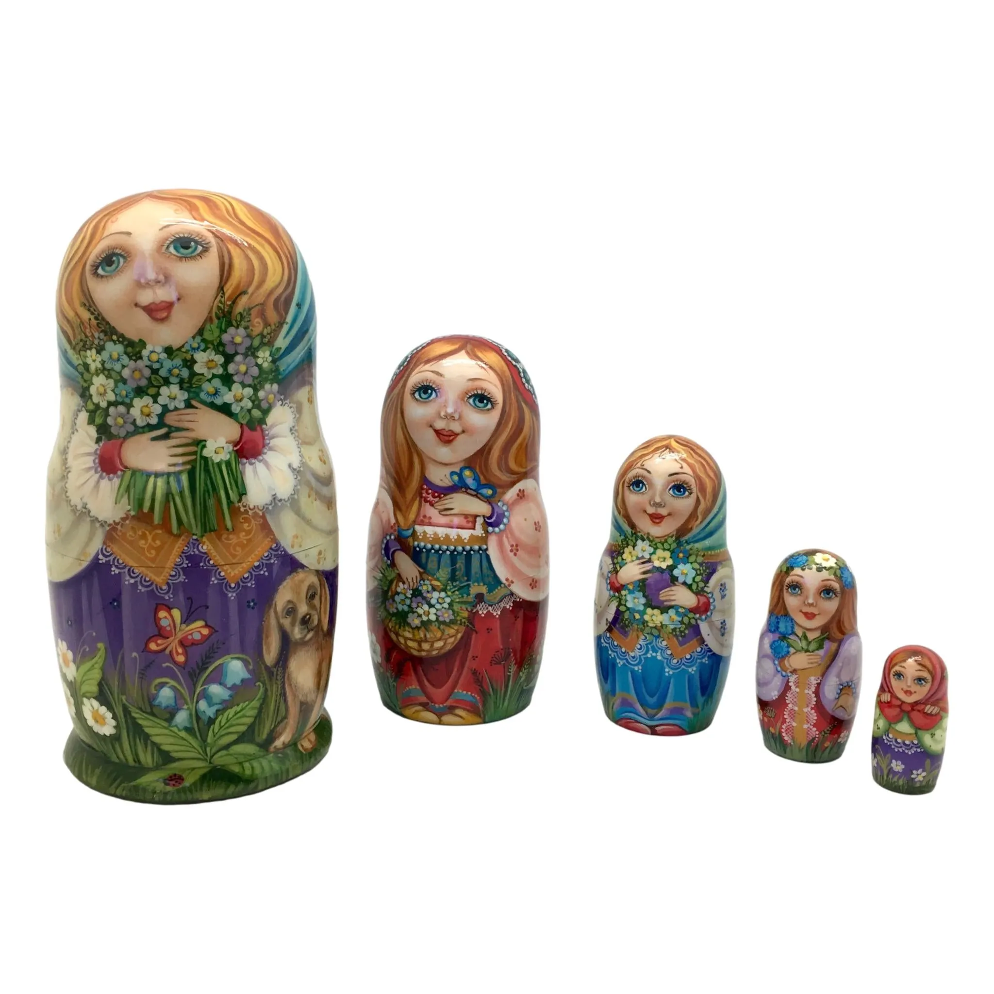 Nesting Dolls Russian Beauty