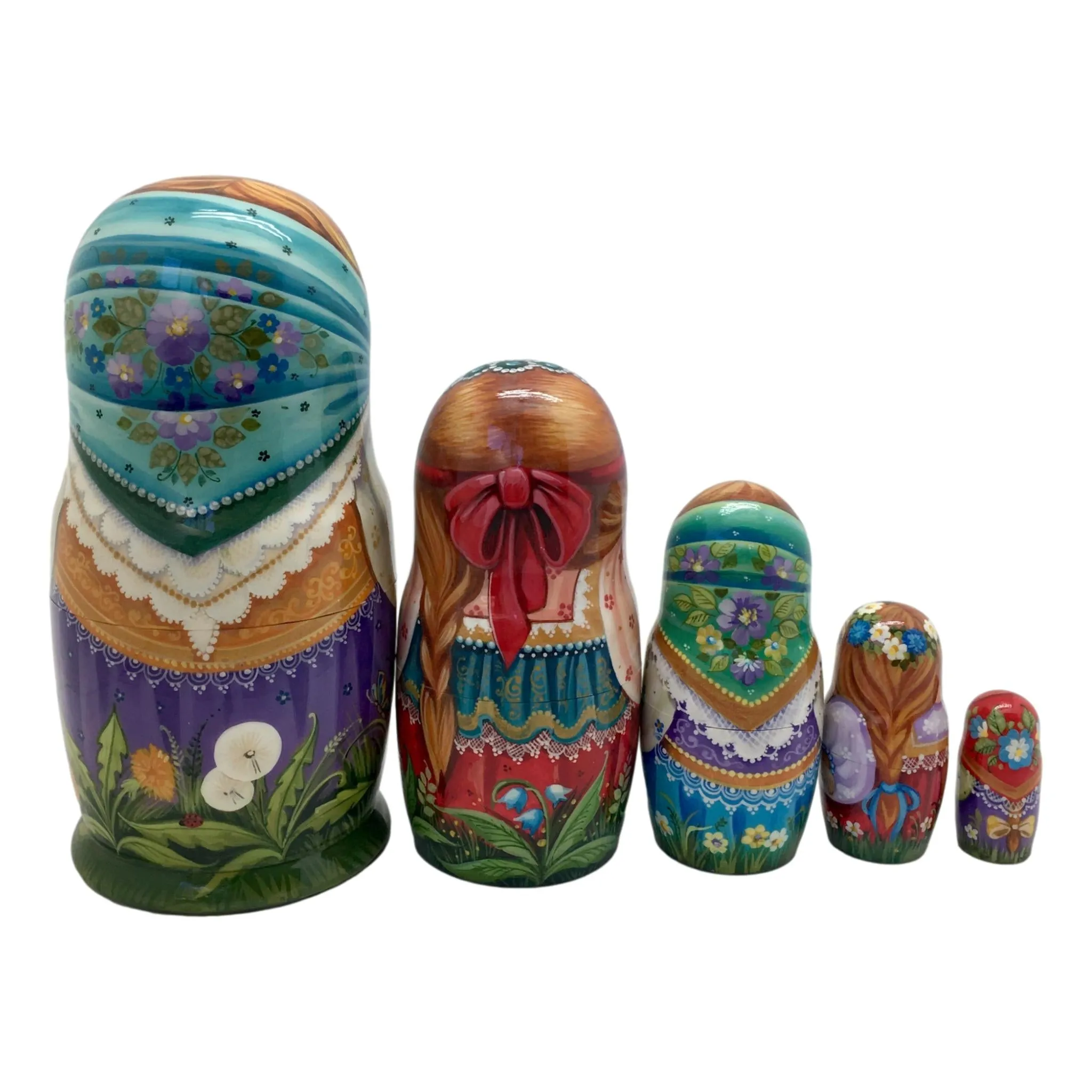 Nesting Dolls Russian Beauty