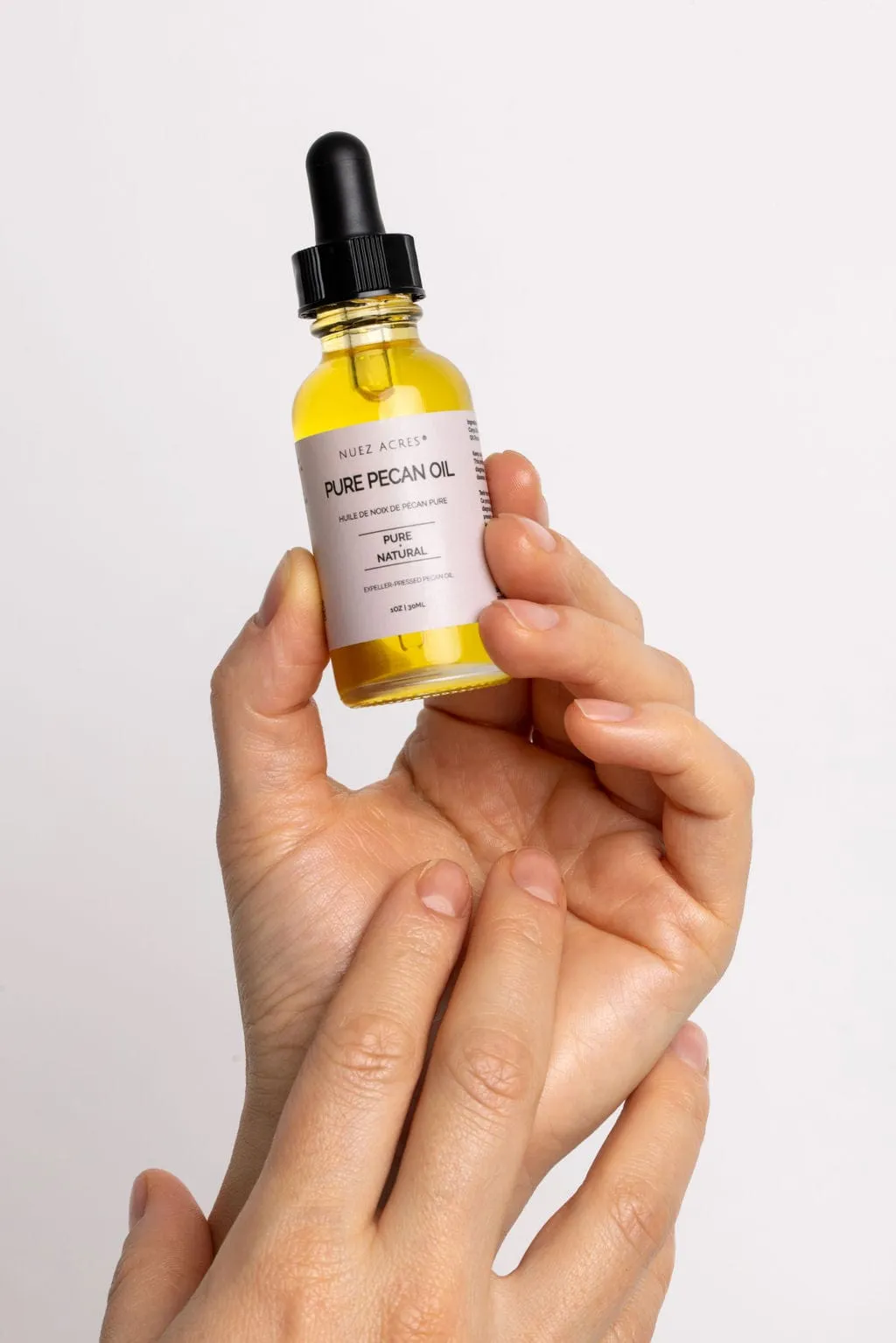 Nuez Acres® Unscented Skin & Hair Serum – Pure Hydration with Pecan Oil
