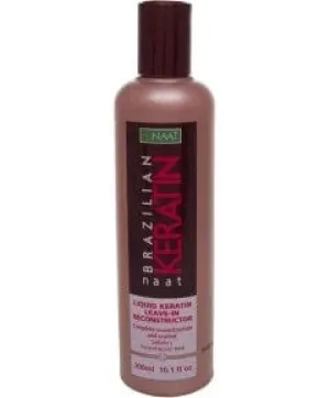 nuNAAT - Reconstructeur Sans Rinçage a la Kératine Liquide Brésilienne 300ml