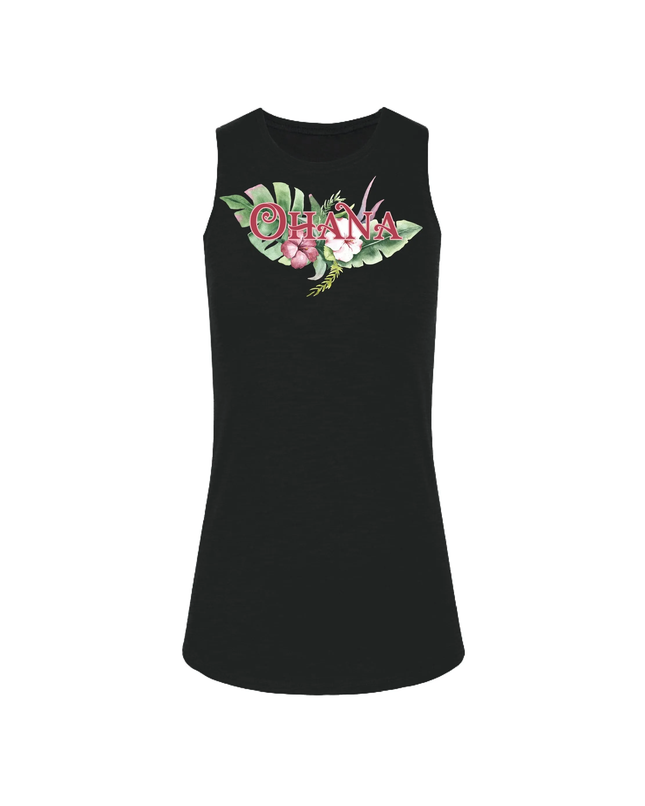 Ohana Flowers Leaves