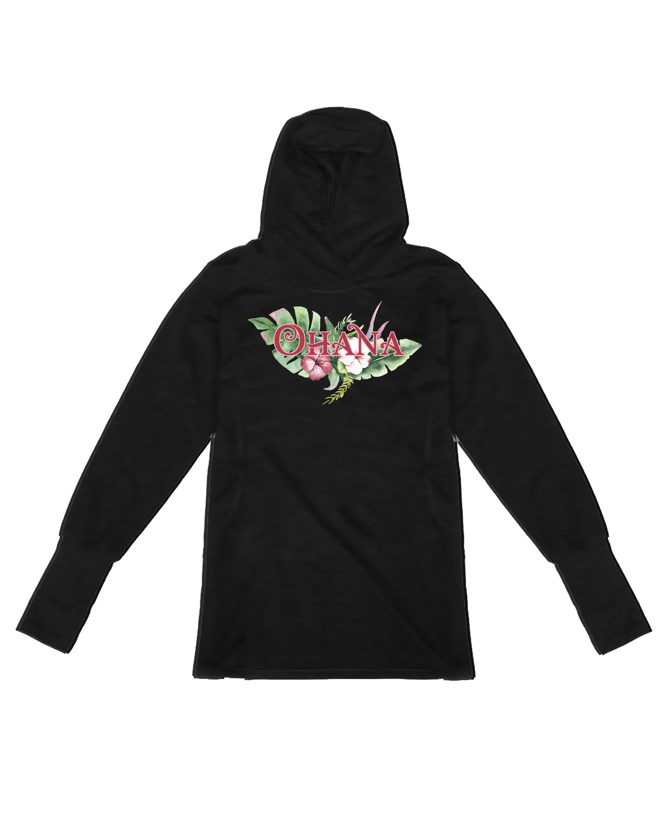 Ohana Flowers Leaves