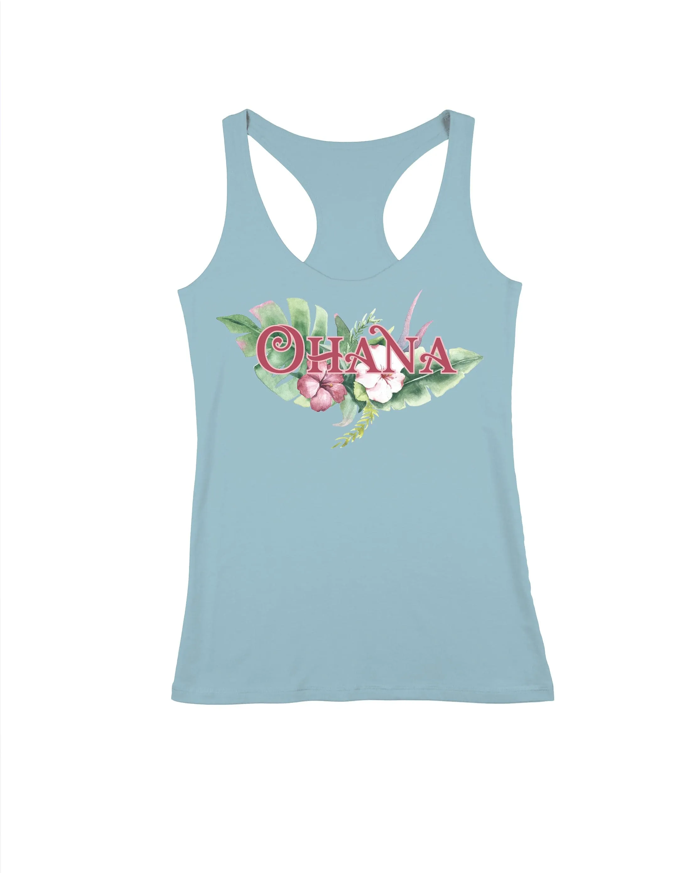 Ohana Flowers Leaves