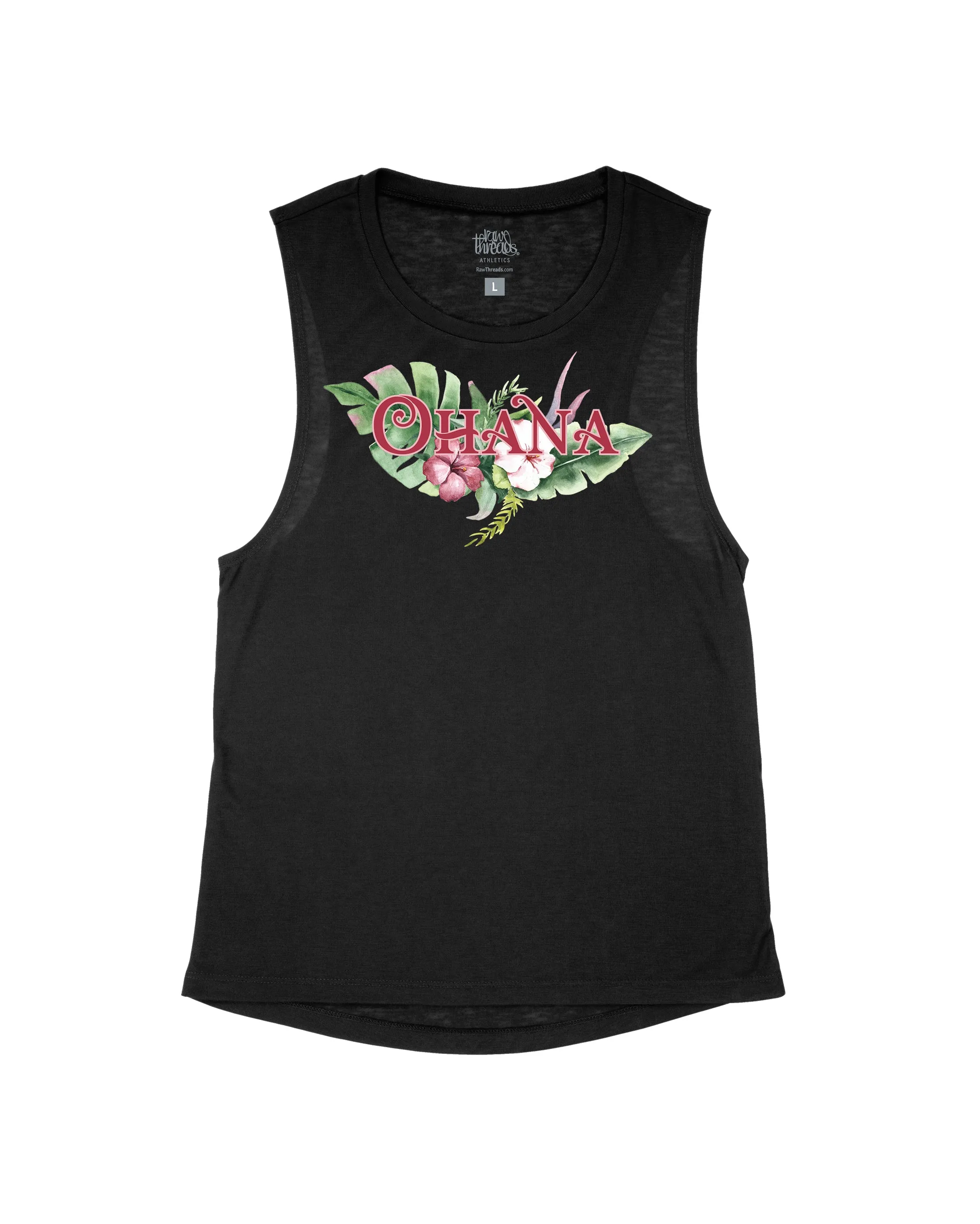 Ohana Flowers Leaves