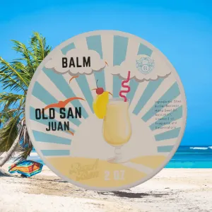 Old San Juan - Beard Balm - Spiced Rum Sweet Pineapple Refreshing Coconut