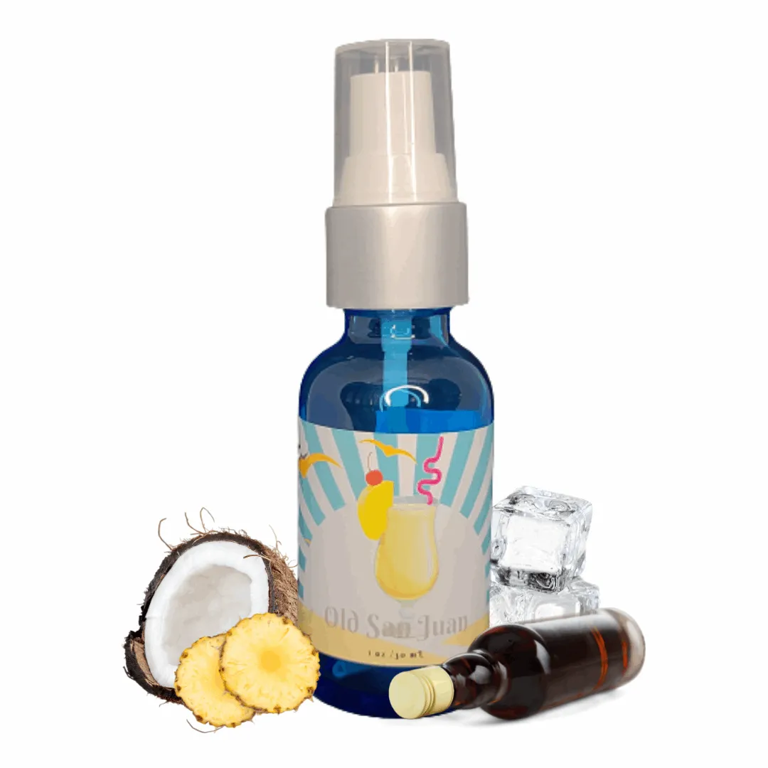 Old San Juan - Beard Oil - Spiced Rum Sweet Pineapple Refreshing Coconut