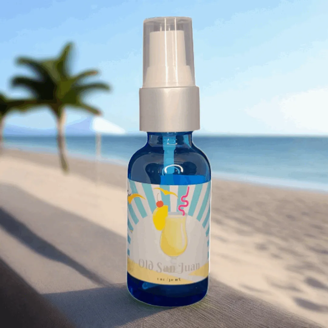 Old San Juan - Beard Oil - Spiced Rum Sweet Pineapple Refreshing Coconut