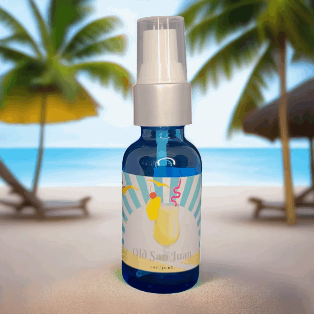 Old San Juan - Beard Oil - Spiced Rum Sweet Pineapple Refreshing Coconut