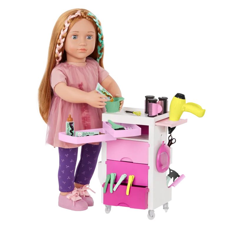 Our Generation Salon Cart for 18" Doll