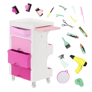 Our Generation Salon Cart for 18" Doll