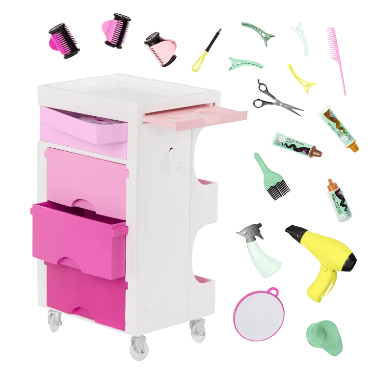 Our Generation Salon Cart for 18" Doll