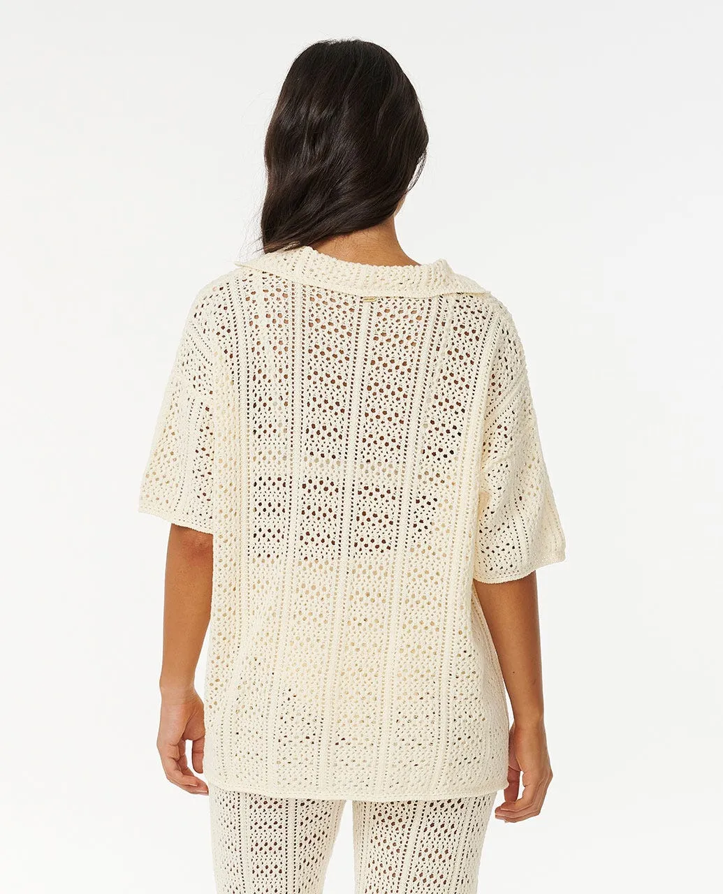 Pacific Dreams Crochet Shirt