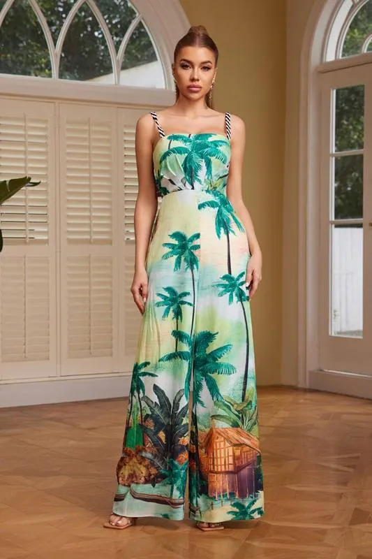 PALM PARADISE JUMPSUIT