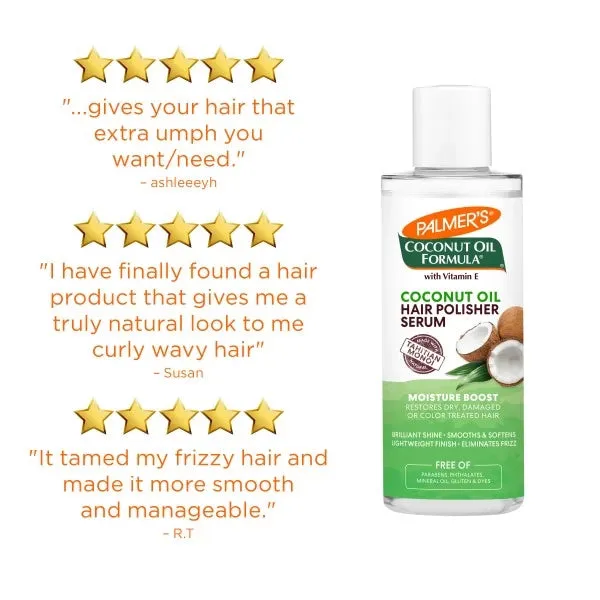 Palmer's Coconut Oil Formula Moisture Boost Hair Polisher Serum 6oz