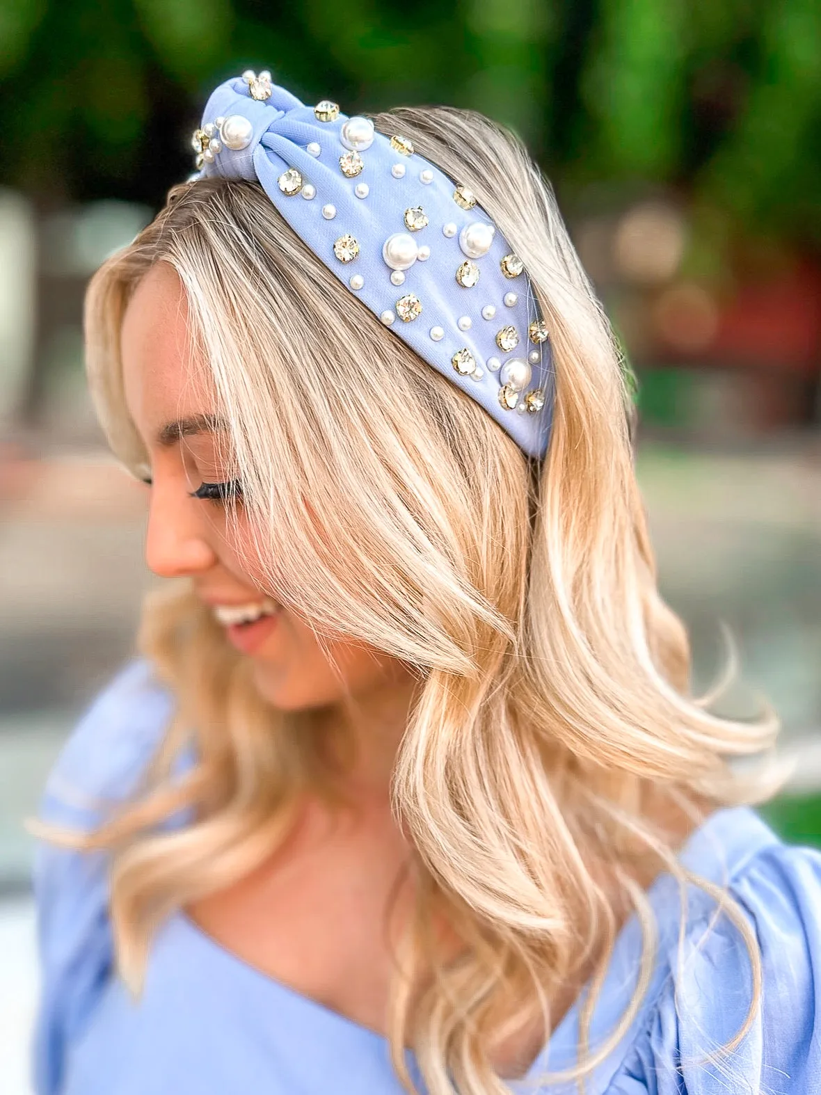 Pearl and Rhinestone Headband