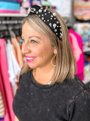 Pearl and Rhinestone Headband