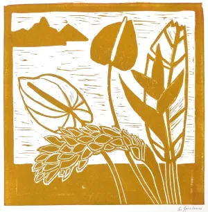 Pia De Girolamo: Tropical Flowers Gold