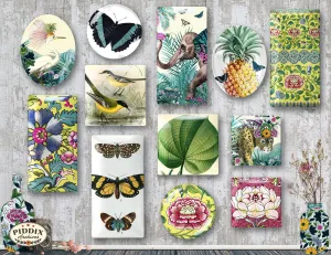 piddix Mockups Glass Tray Wall Art -- Wall Art Plates