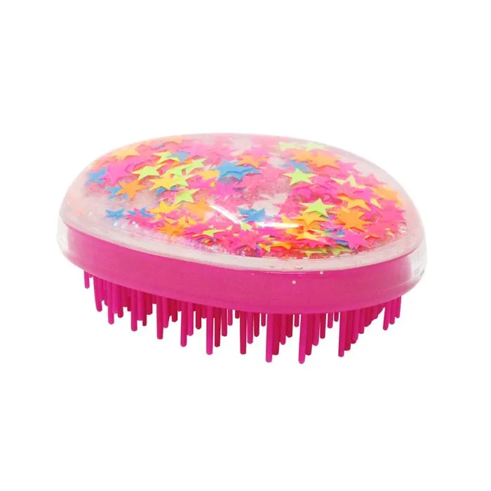 Pink Poppy Unicorn Egg Detangling Brush