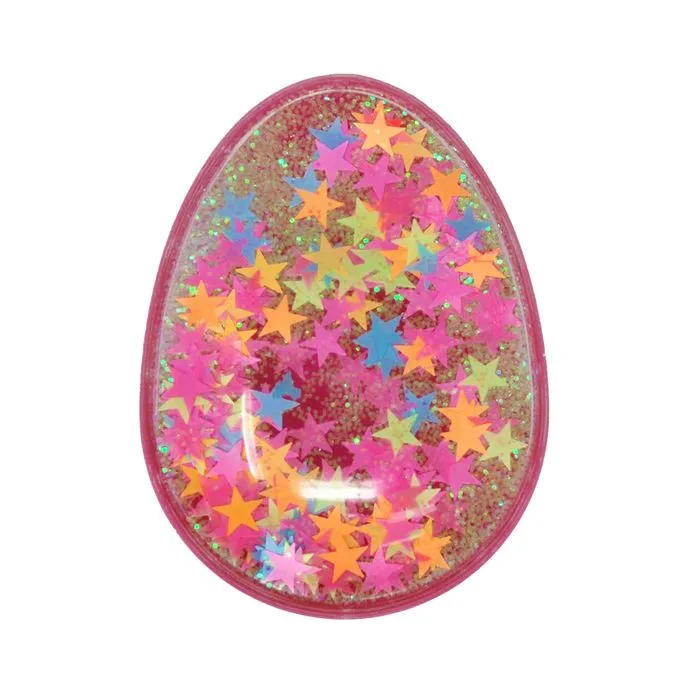 Pink Poppy Unicorn Egg Detangling Brush