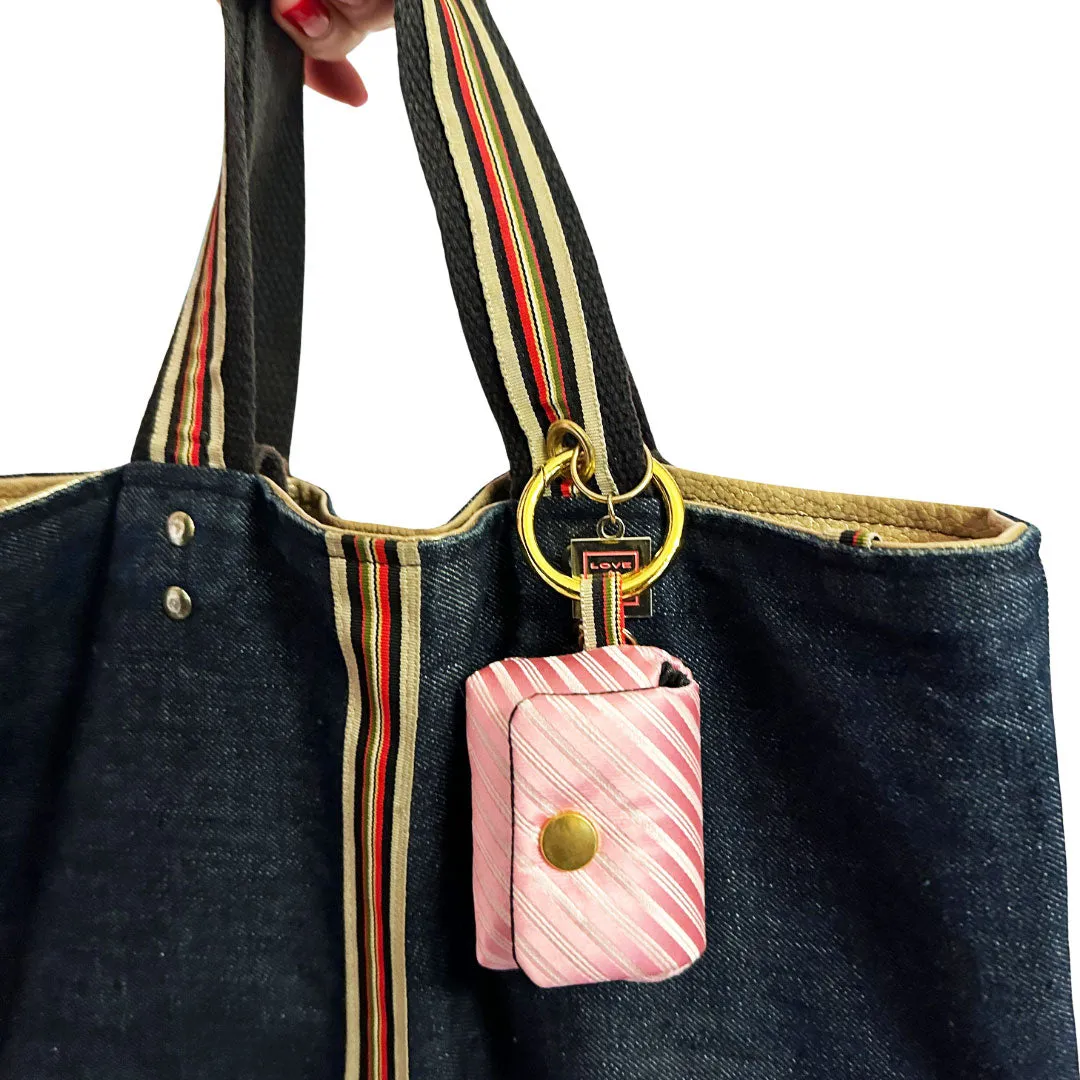 Pinky Striped AirPod Case