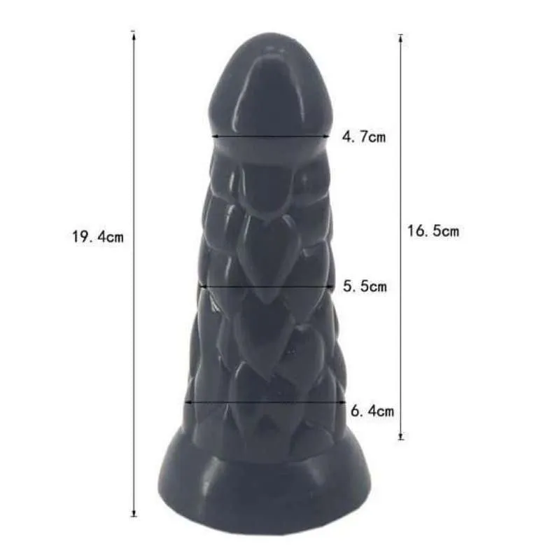 Plug Anal XL shape hat Beige