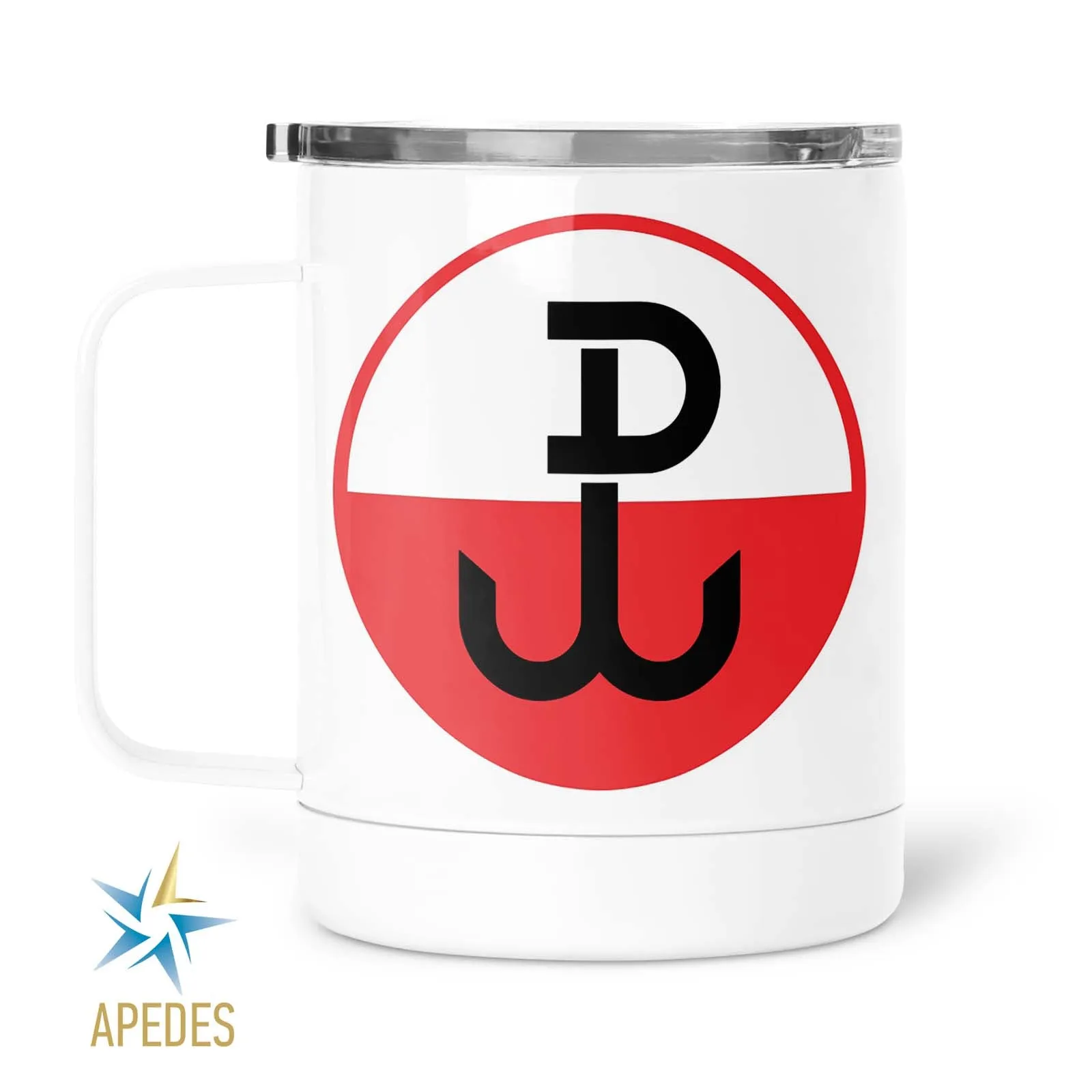 Poland Stainless Steel Travel Mug 13 OZ