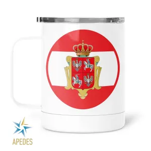 Polish - Lithuanian Commonwealth Stainless Steel Travel Mug 13 OZ