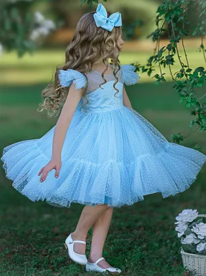 Polka Dot Big Twirls Party Dress