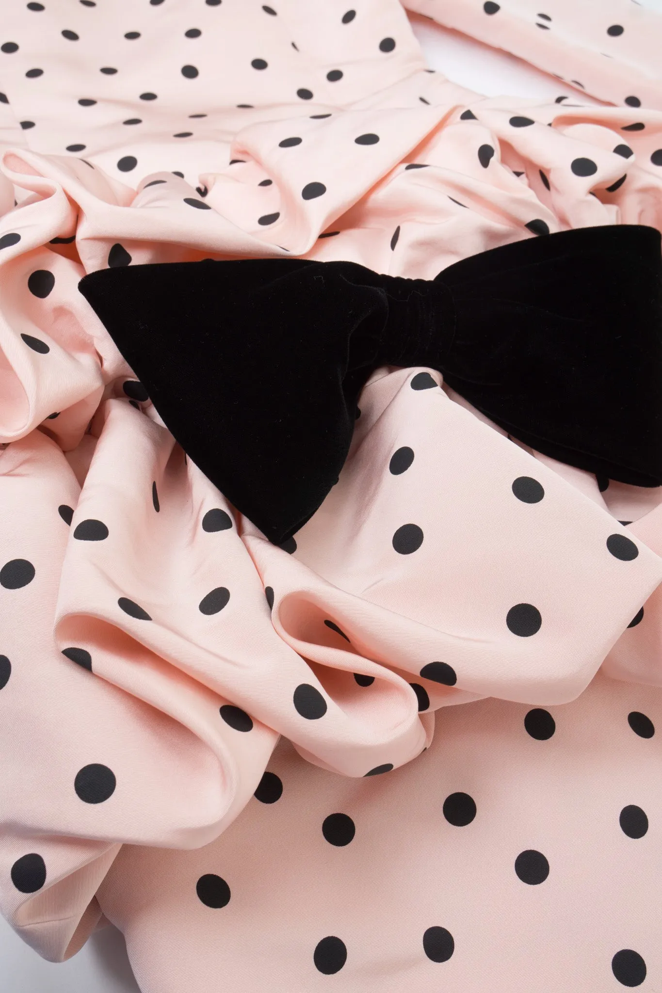 Polka Dot Pouf Dress