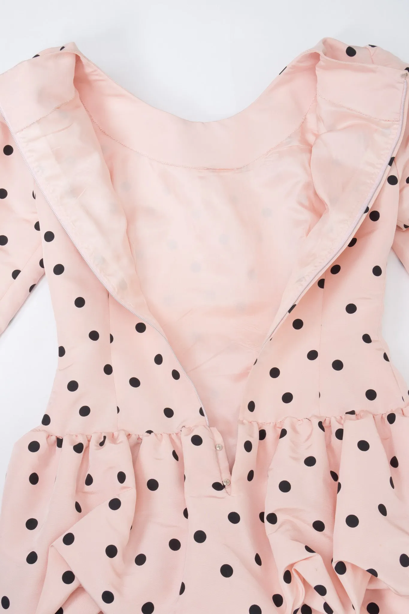 Polka Dot Pouf Dress
