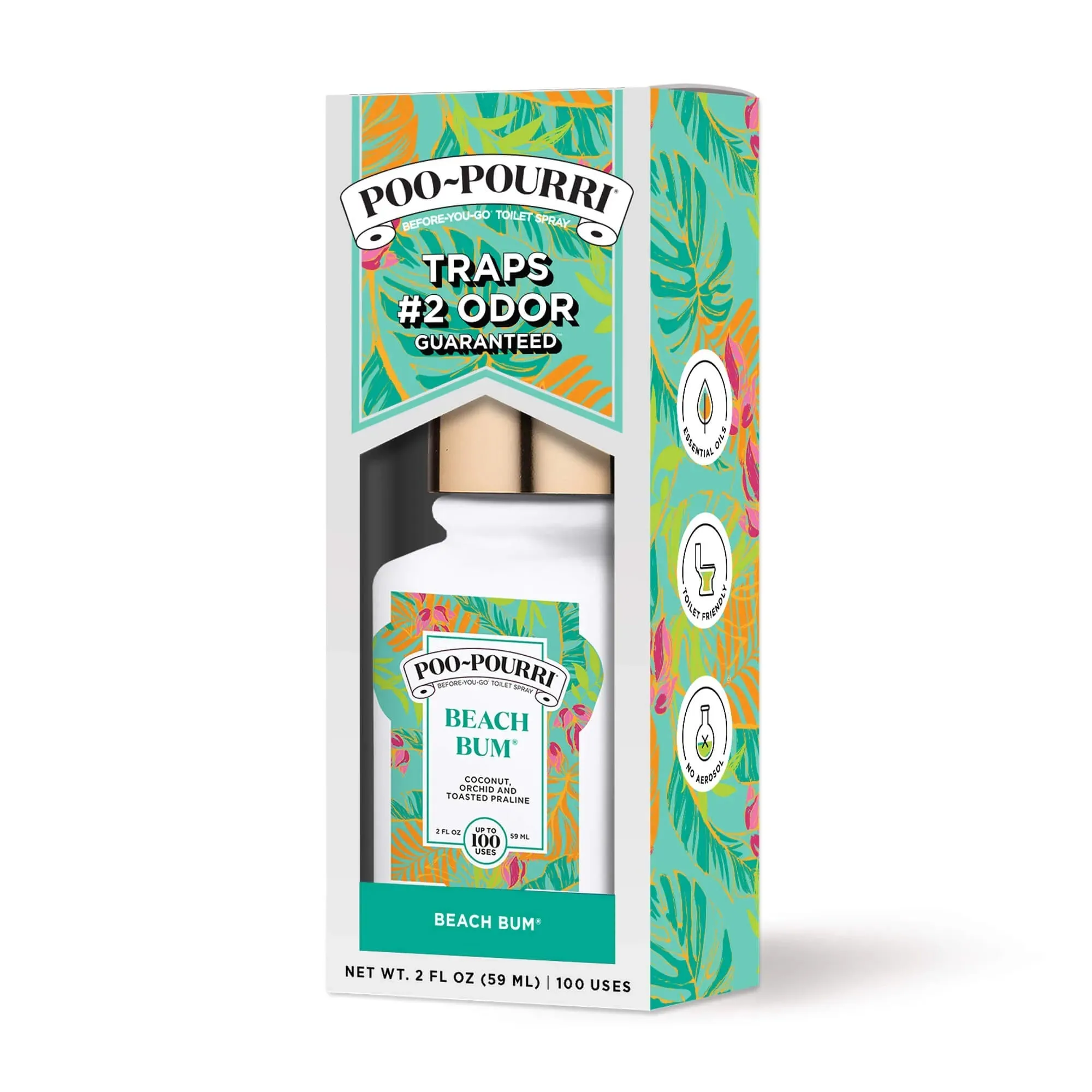 Poo-Pourri Before-You-Go Toilet Spray - Beach Bum