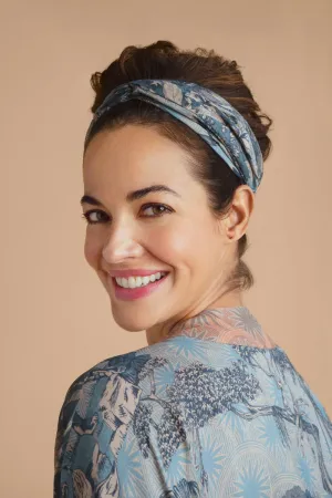 Powder Tropical Toile Elasticated Headband